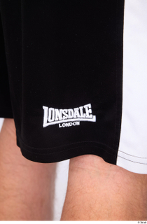 Danas black gym shorts dressed sports thigh 0011.jpg